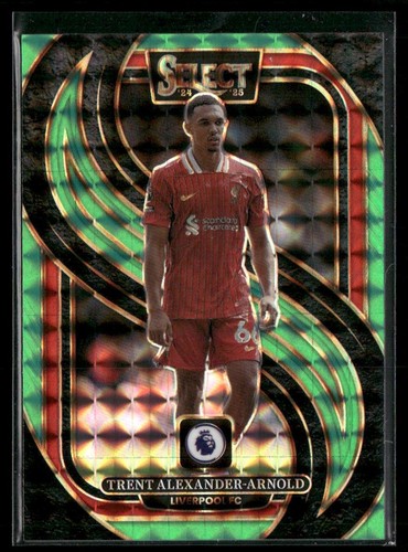 Trent Alexander-Arnold 2024 Panini Select Green Mosaic /125