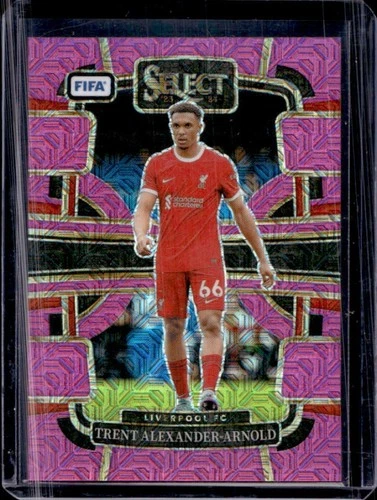 Trent Alexander-Arnold 2023 Panini Select Pink Mojo Prizm /199