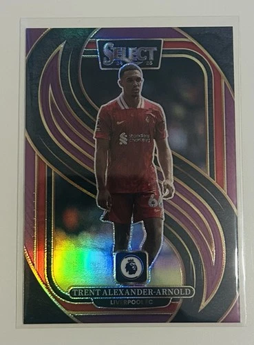 Trent Alexander-Arnold 2024 Panini Select Purple Prizm /140