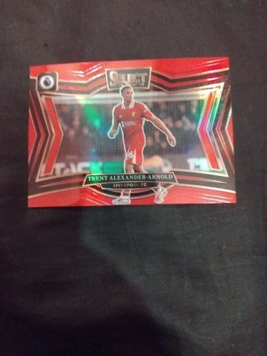 Trent Alexander-Arnold 2024 Panini Select Red Prizm