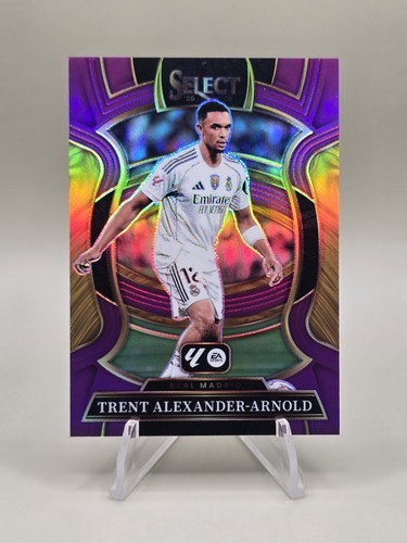 Trent Alexander-Arnold 2025 Panini Select Terrace Purple /125