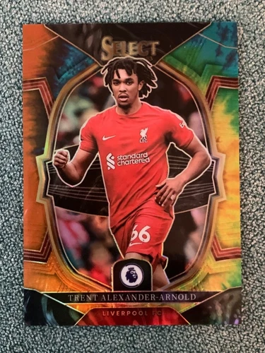 Trent Alexander-Arnold 2022 Panini Select Tie-Dye Prizm 48/49