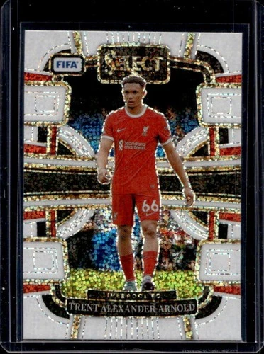 Trent Alexander-Arnold 2023 Panini Select White Sparkle Prizm #19