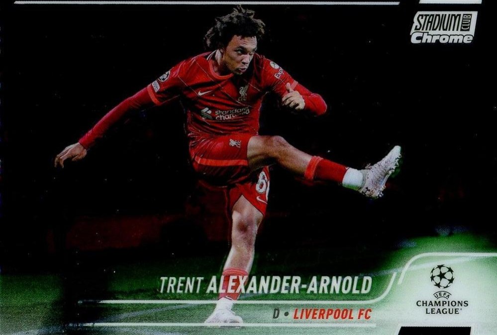 Trent Alexander-Arnold 2021 Topps Stadium Club Chrome UEFA 66