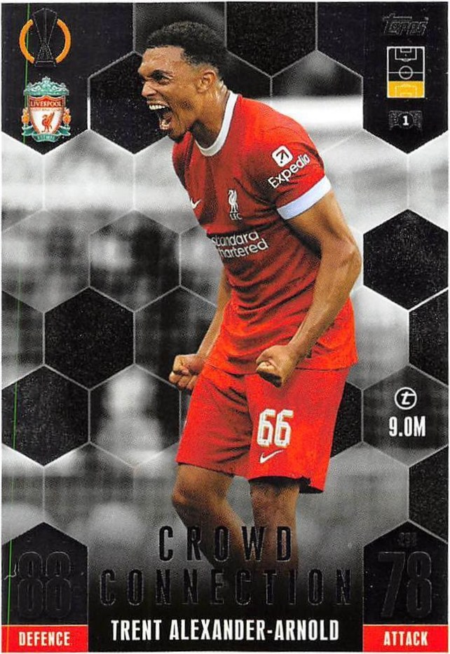 Trent Alexander Arnold 2023 Topps Match Attax UEFA Club Competitions Extra