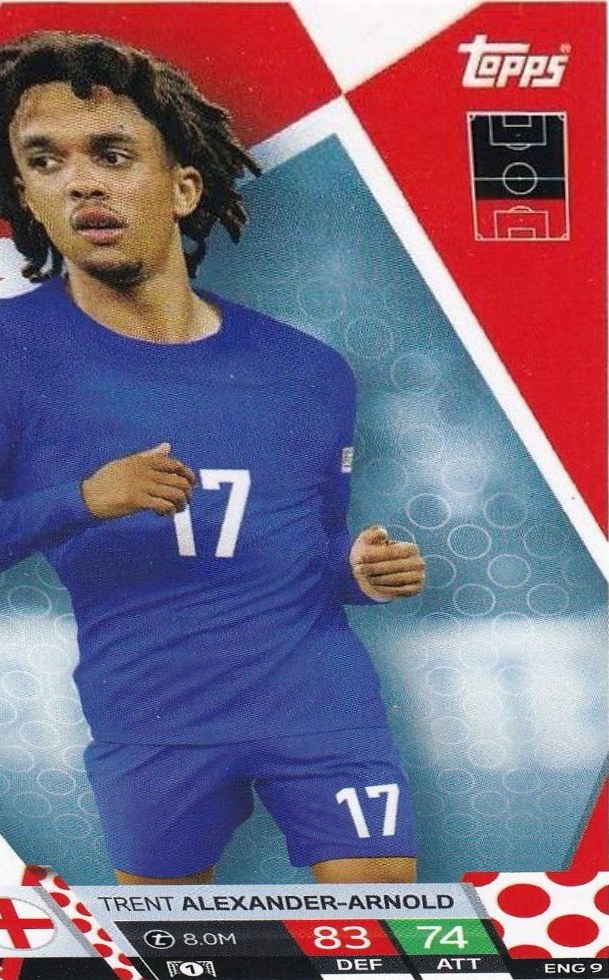 Trent Alexander Arnold 2024 Topps Match Attax UEFA EURO