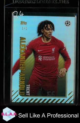 Trent Alexander-Arnold 2023 Topps x Dan Leydon UCL /1
