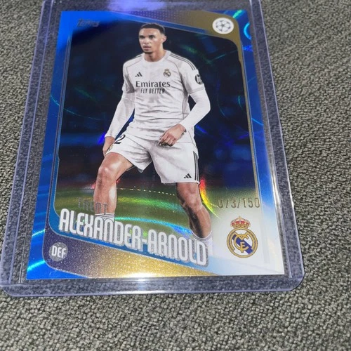 Trent Alexander-Arnold 2025 Topps UCC Blue Raindrop /150
