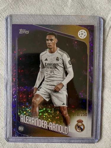 Trent Alexander-Arnold 2025 Topps UCC Flagship Purple /250
