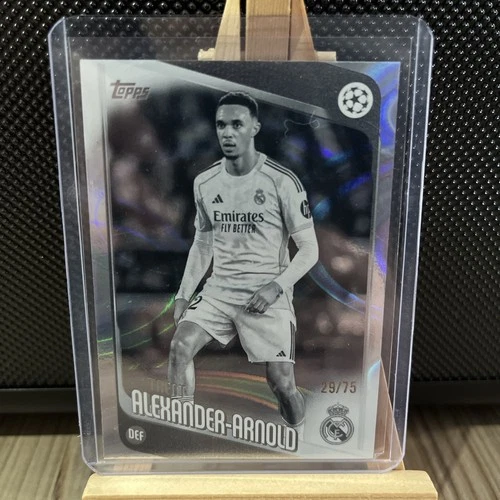 Trent Alexander-Arnold 2025 Topps UCC Flagship Raindrop /75