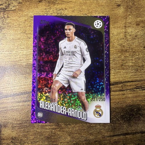Trent Alexander-Arnold 2025 Topps UCC Purple /250