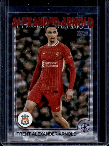 Trent Alexander-Arnold 2024 Topps UEFA Black Icy /10