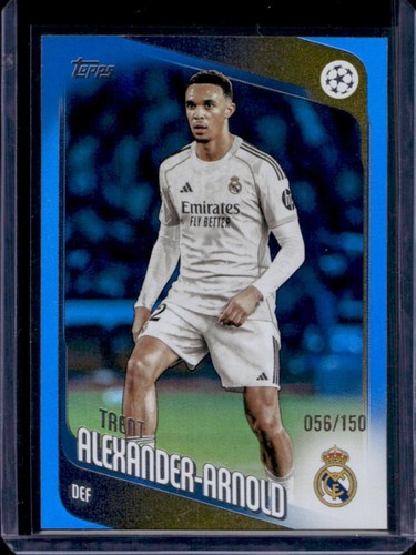 Trent Alexander-Arnold 2026 Topps UEFA Blue Foil /150