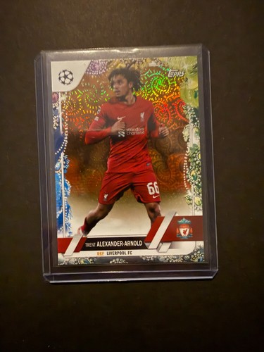 Trent Alexander-Arnold 2022 Topps UEFA Carnival /25