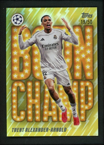 Trent Alexander-Arnold 2026 Topps UEFA Champions League 19/50