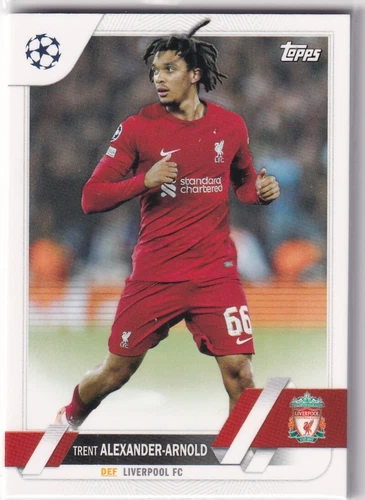 Trent Alexander-Arnold 2022 Topps UEFA Champions League Club Competition