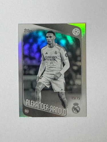 Trent Alexander-Arnold 2025 Topps UEFA Club Competitions 19/75