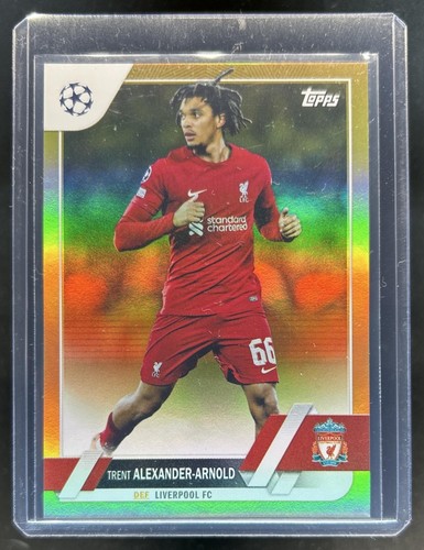 Trent Alexander-Arnold 2022 Topps UEFA Gold Foil /50