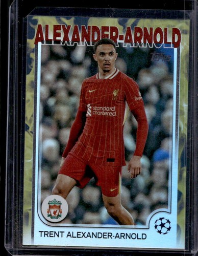 Trent Alexander-Arnold 2024 Topps UEFA Gold Inferno /50