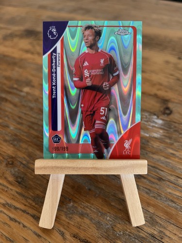 Trent Kone-Doherty 2026 Topps Chrome Aqua RayWave /199