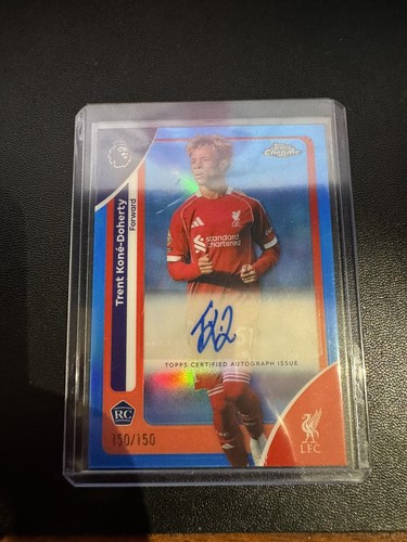 Trent Kone-Doherty 2025 Topps Chrome Blue Refractor /150