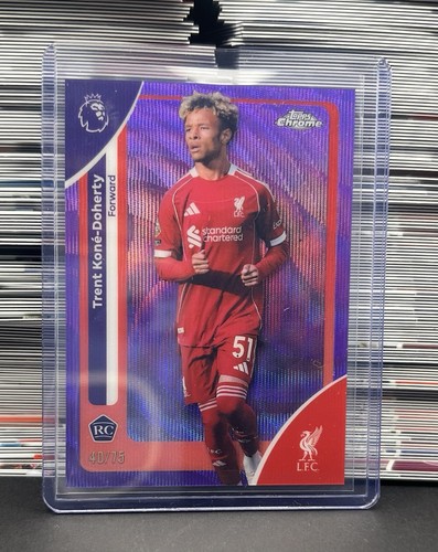 Trent Kone-Doherty 2026 Topps Chrome Premier League /75