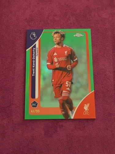 Trent Kone-Doherty 2026 Topps Chrome Premier League /99