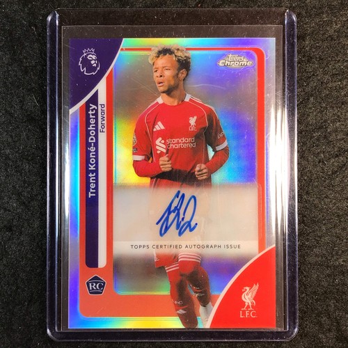 Trent Kone-Doherty 2026 Topps Chrome Premier League Refractor
