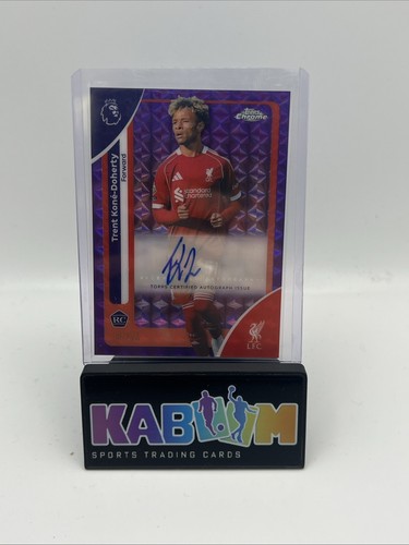 Trent Kone-Doherty 2025 Topps Chrome Purple /75
