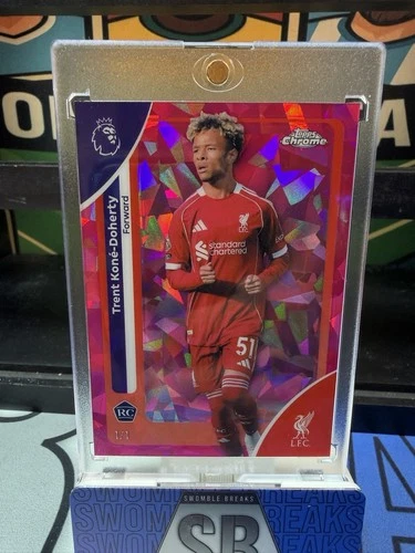 Trent Kone-Doherty 2026 Topps Chrome Sapphire Padparadscha 1/1