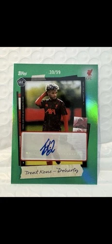 Trent Kone-Doherty 2025 Topps Liverpool Focus /99