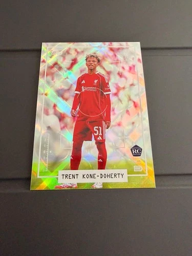Trent Kone-Doherty 2025 Topps Liverpool Focus Refractor