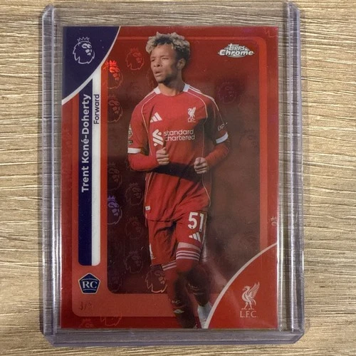 Trent Kone-Doherty 2025 Topps Logofractor Red 3/5