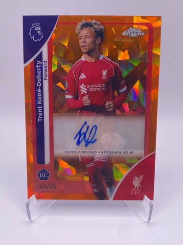 Trent Kone-Doherty 2025 Topps Sapphire Orange /25