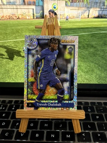 Trevoh Chalobah 2022 Topps Merlin Chrome Diamond /150