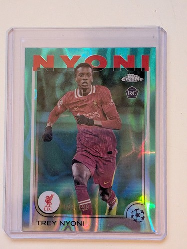 Trey Nyoni 2025 Topps Chrome /199