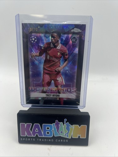 Trey Nyoni 2024 Topps Chrome Black /10