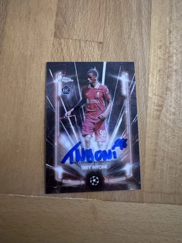 Trey Nyoni 2024 Topps Chrome Black Lazer