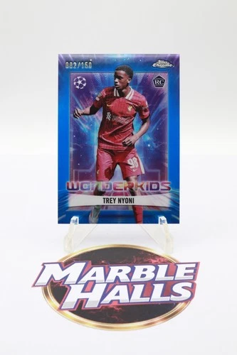 Trey Nyoni 2024 Topps Chrome Blue /150