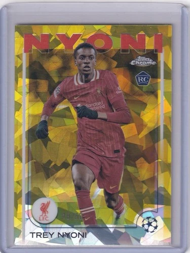 Trey Nyoni 2024 Topps Chrome Gold /50
