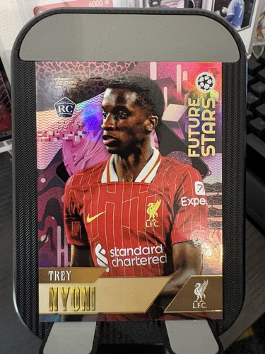 Trey Nyoni 2024 Topps Chrome Gold /75