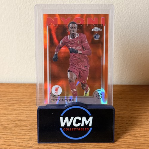Trey Nyoni 2024 Topps Chrome Orange /25