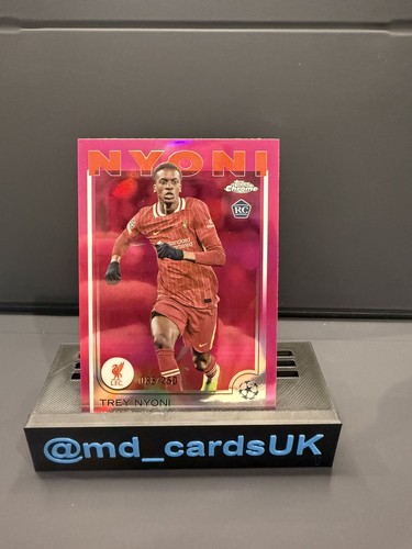 Trey Nyoni 2024 Topps Chrome Pink /250