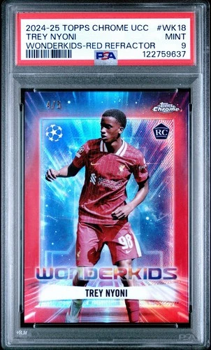Trey Nyoni 2024 Topps Chrome Red /5