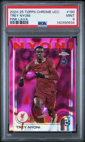 Trey Nyoni 2024 Topps Chrome Rosa Lava /250