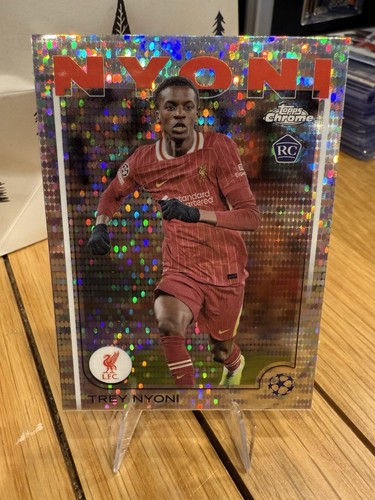 Trey Nyoni 2024 Topps Chrome Silver Pulsar Refractor