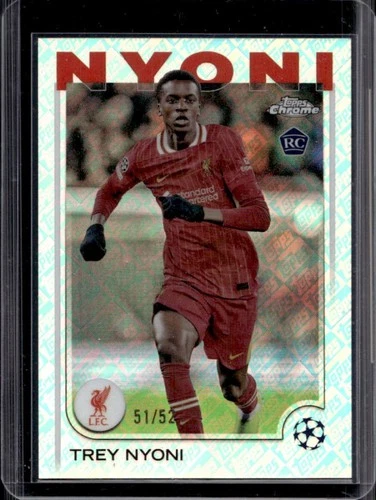 Trey Nyoni 2024 Topps Chrome Toppsfractor /52