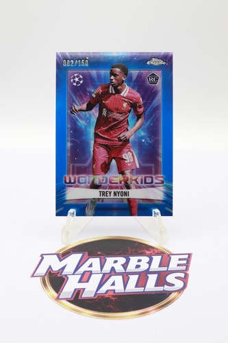 Trey Nyoni 2024 Topps Chrome UCC Blue /150
