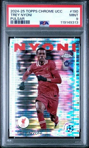 Trey Nyoni 2024 Topps Chrome UEFA Club Competitions Pulsar