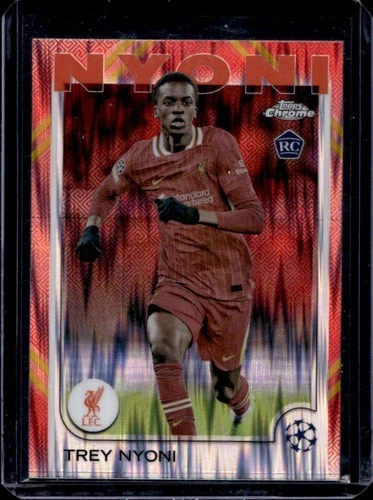 Trey Nyoni 2024 Topps Chrome UEFA Hungbao Refractor